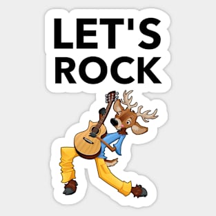 Let's Rock Sticker